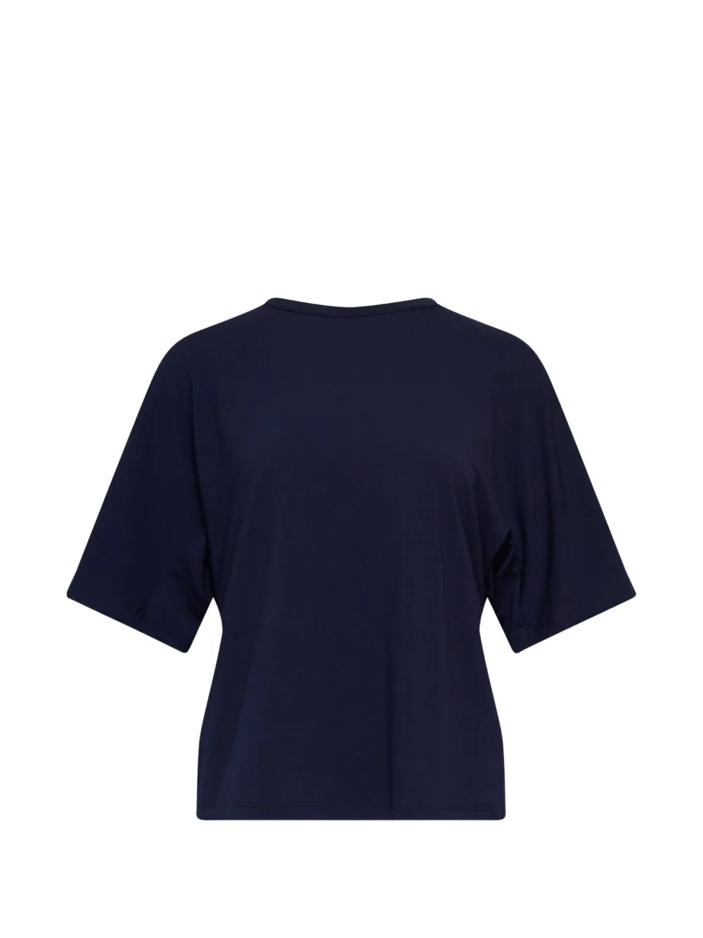 YCH BACKLESS DRAPED T-SHIRT