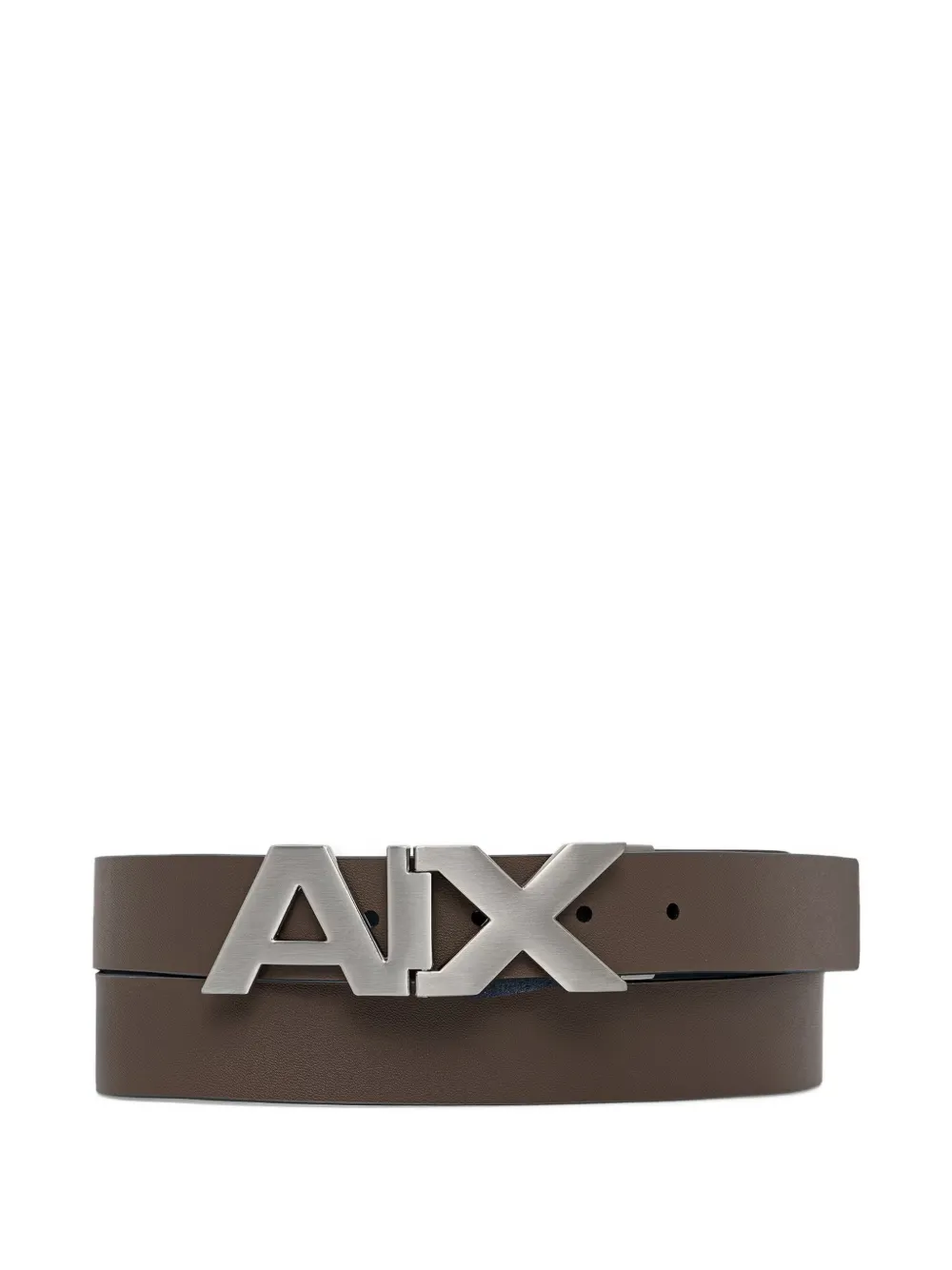 Armani Exchange Omkeerbare riem Blauw