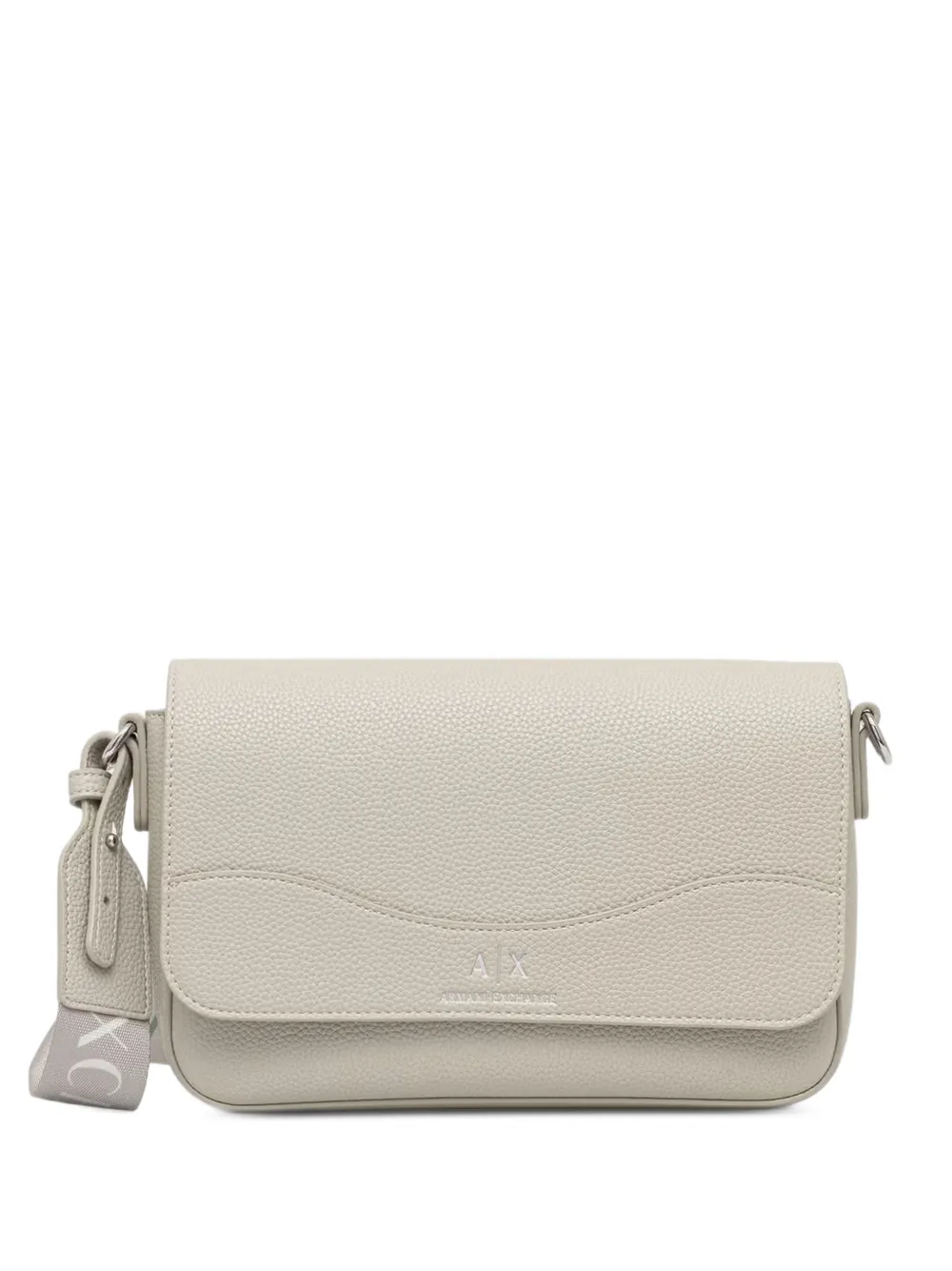 Armani Exchange Borsa a tracolla con stampa logo - Toni neutri
