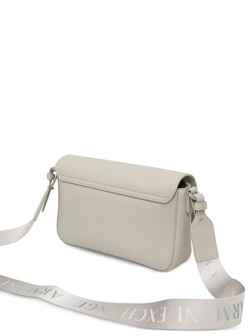 Armani Exchange Crossbodytas met logoprint en band Beige