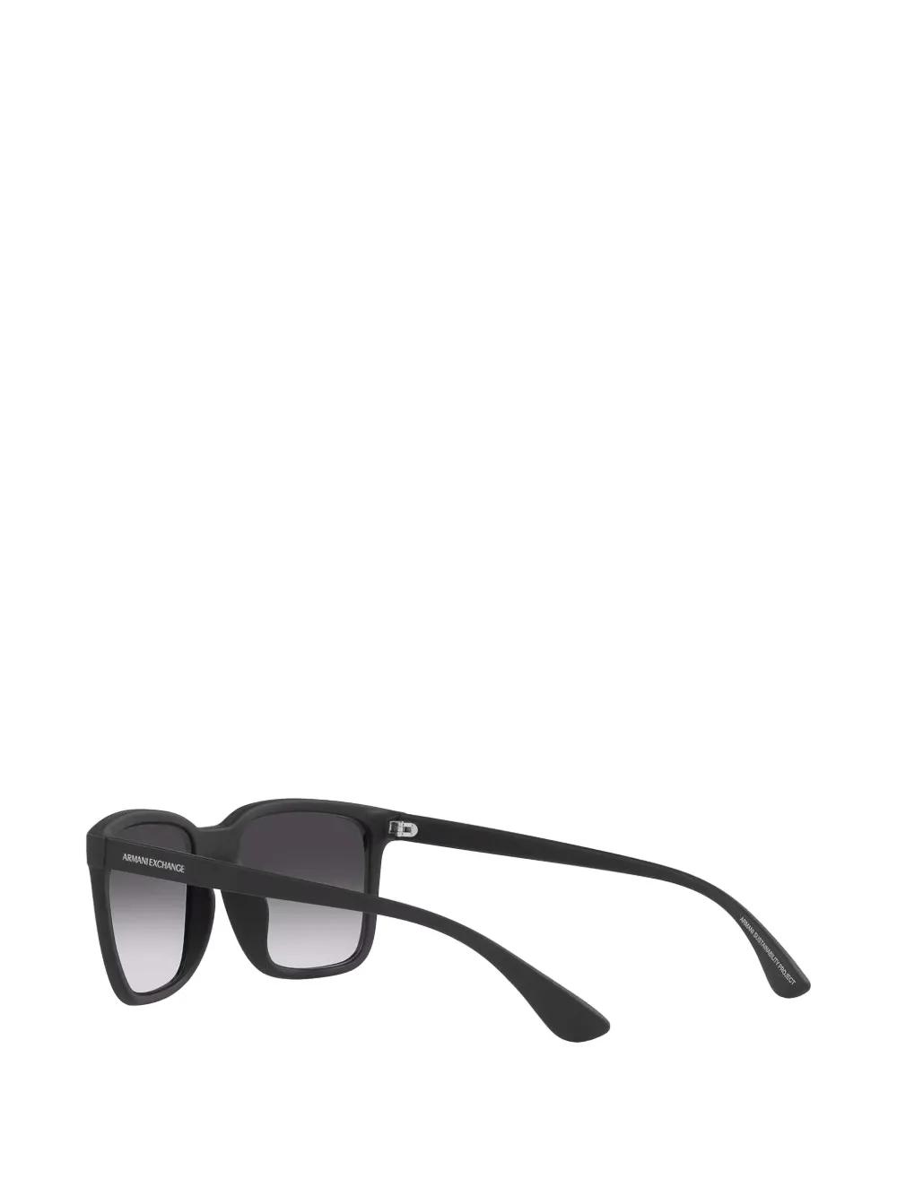 Armani Exchange square-frame sunglasses Zwart