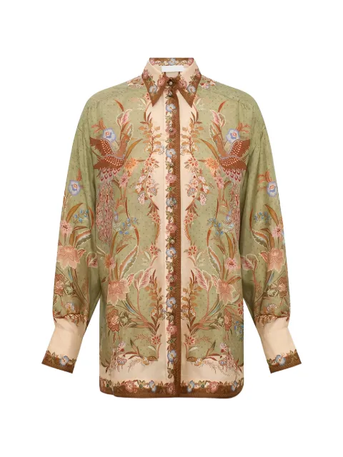 ZIMMERMANN Indra floral-print shirt