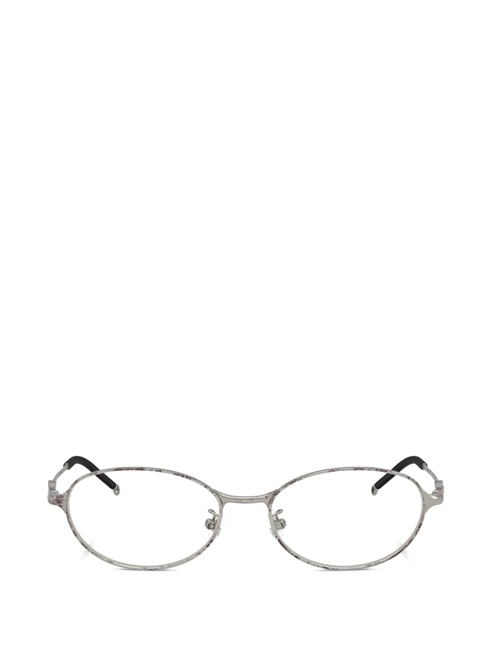Diesel oval-frame glasses - Silber