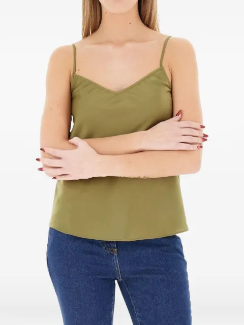 Armani Exchange V-neck spaghetti-strap top