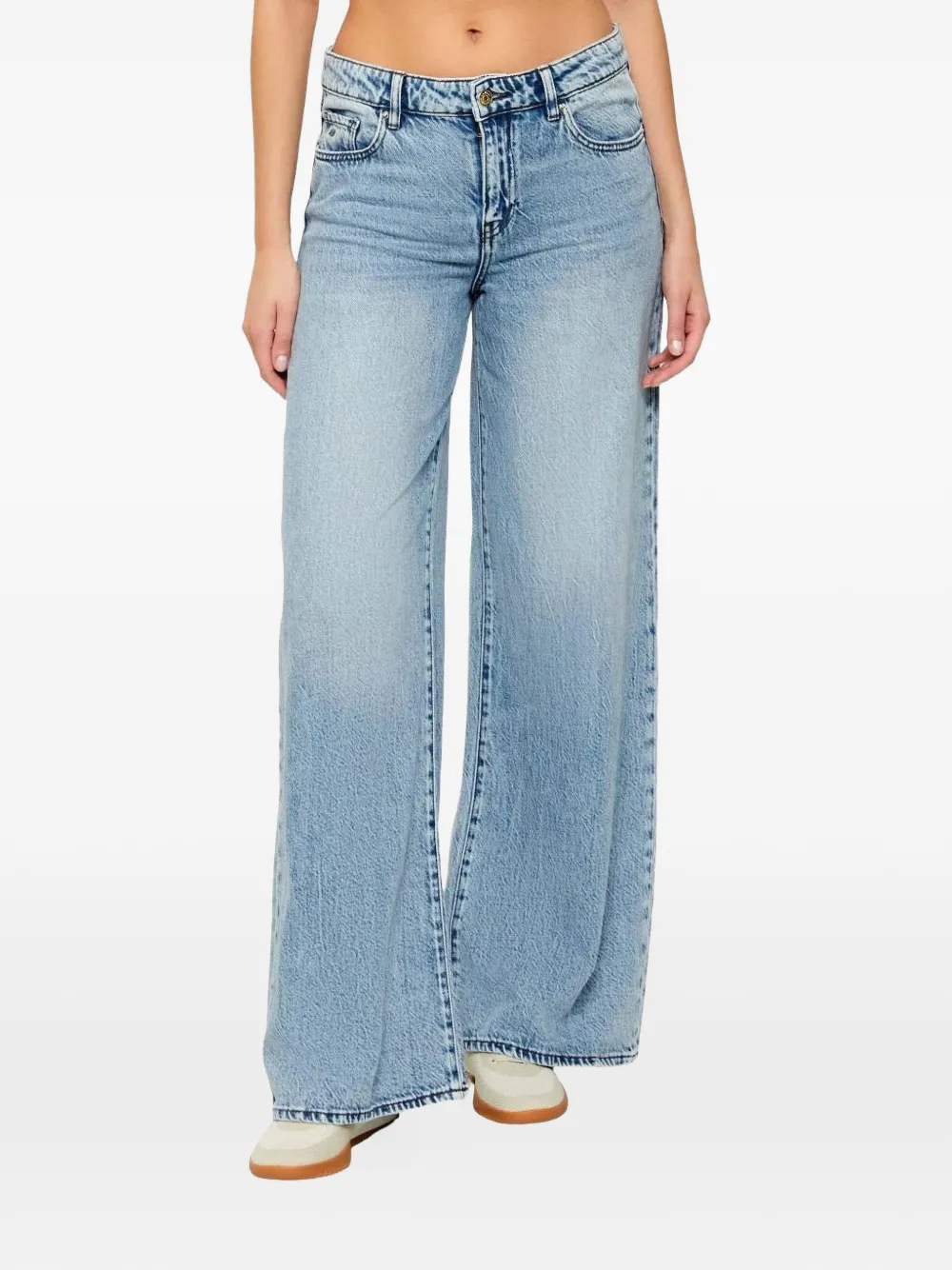 Armani Exchange five-pocket jeans - Blu