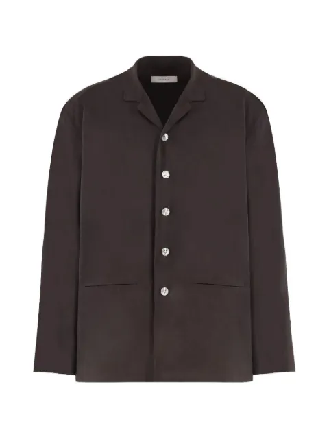 Umit Benan Julian box-pleat shirt jacket