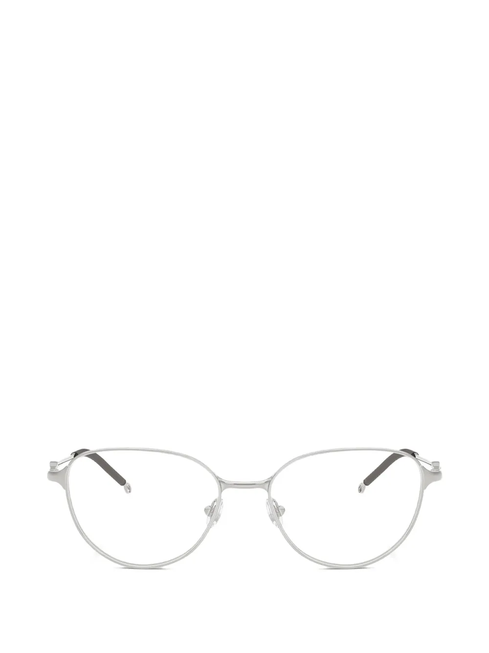 Diesel geometric-frame glasses - Argento