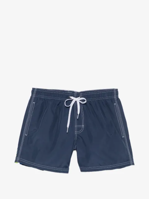 Sundek shorts de playa con parche del logo