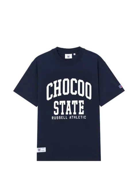 CHOCOOLATE logo-print T-shirt