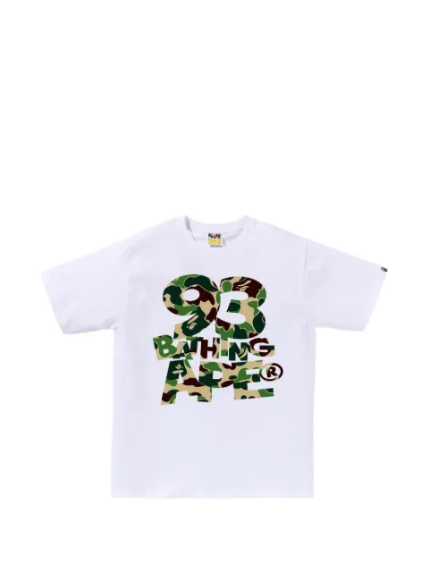 A BATHING APE® футболка ABC Camo 93 с логотипом