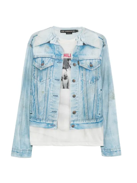 Andersson Bell denim-print T-shirt