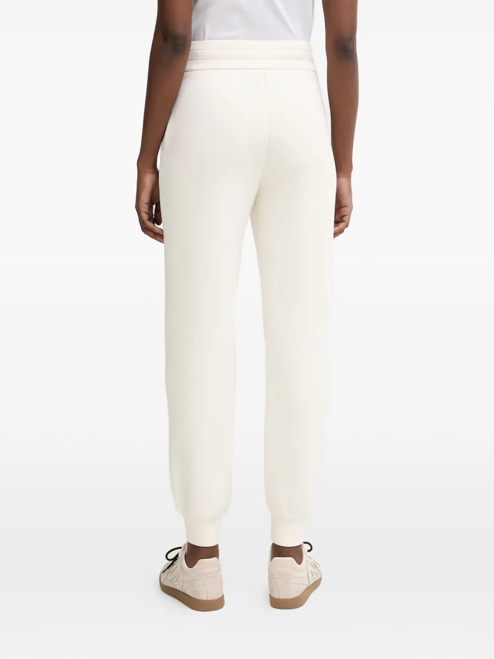 Armani Exchange Trainingsbroek met trekkoordtaille Wit