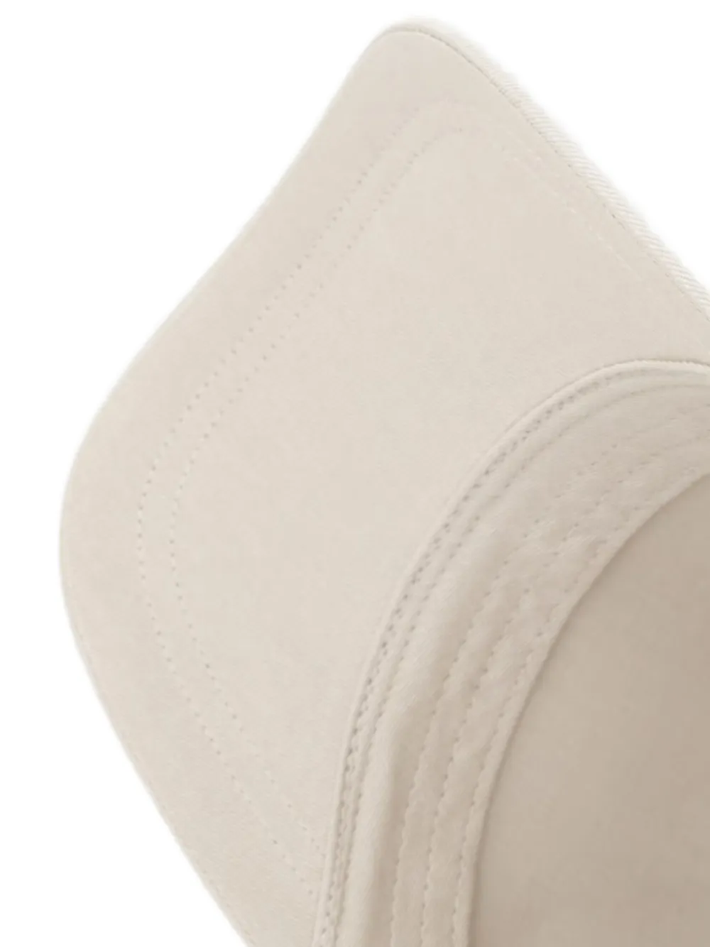Armani Exchange Honkbalpet verfraaid met stras en logoprint Beige