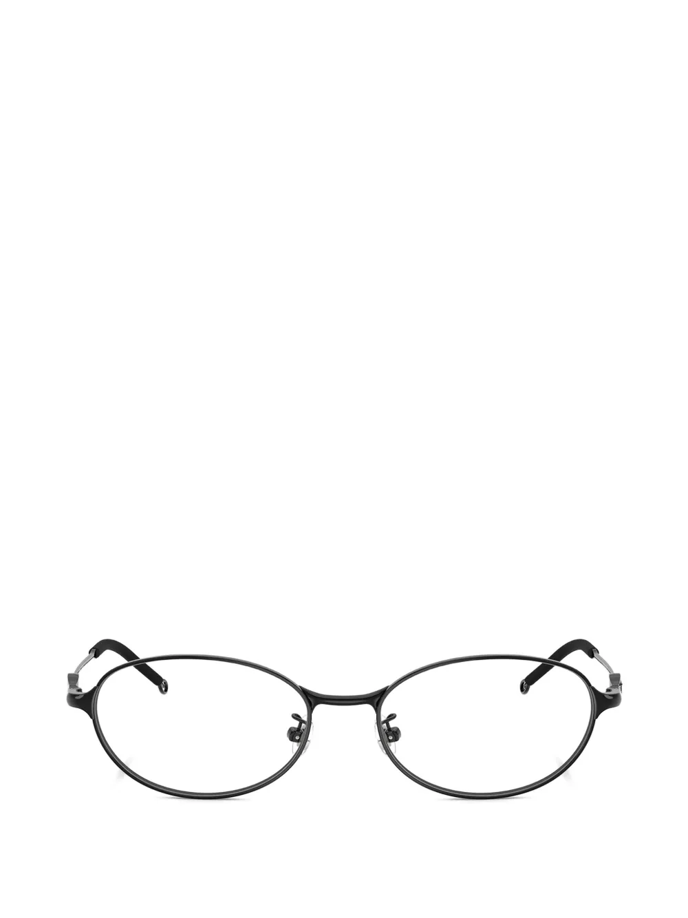 Diesel round-frame glasses - Nero