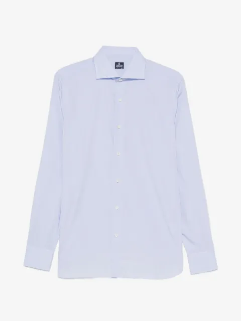 Truzzi spread-collar button-up shirt
