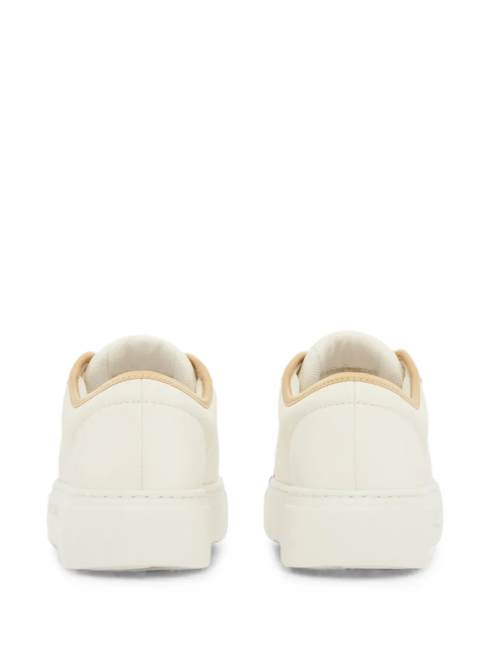 Armani Exchange Sneakers met logoplakkaat Wit