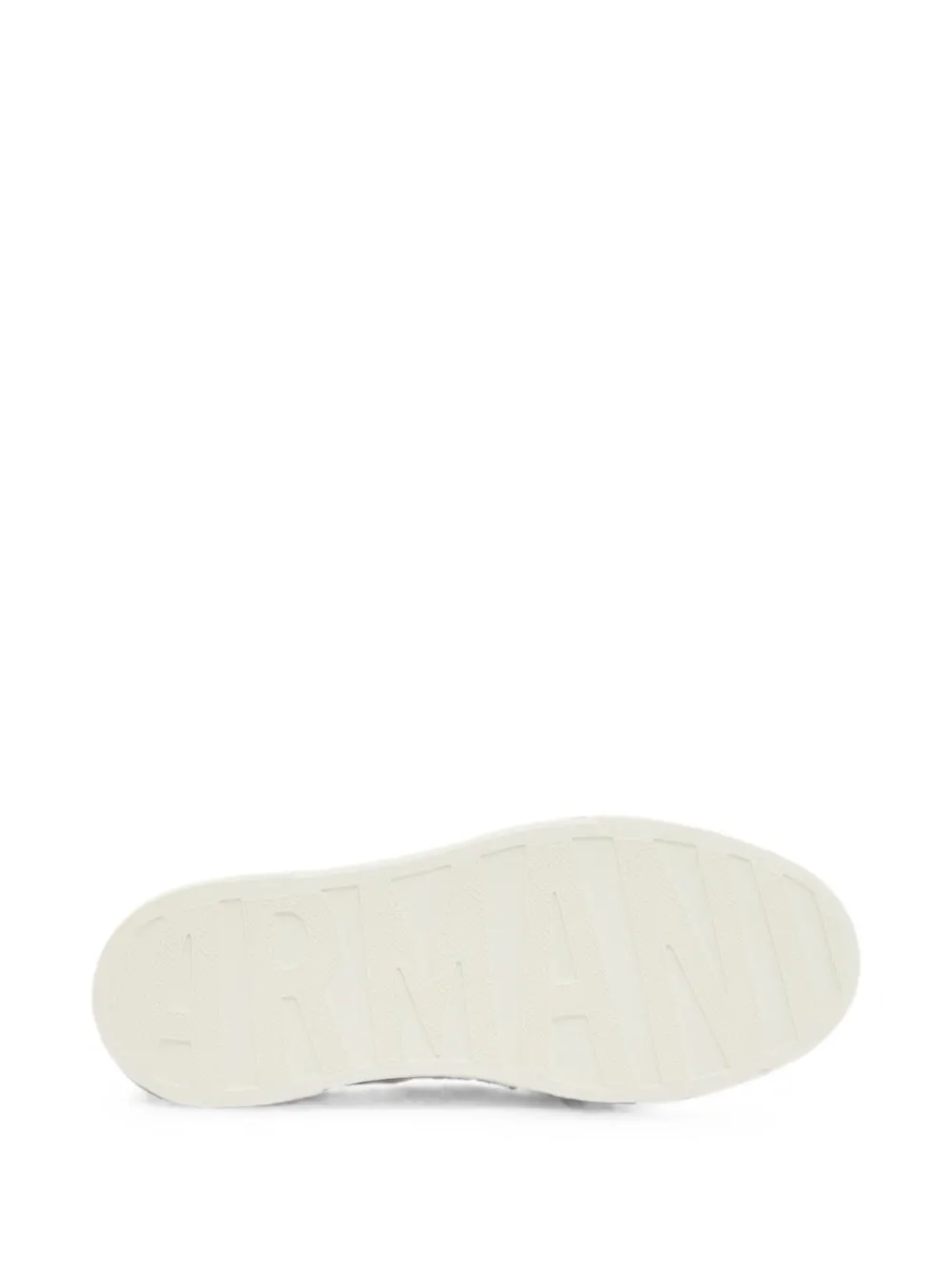 Armani Exchange Sneakers met logoplakkaat Wit