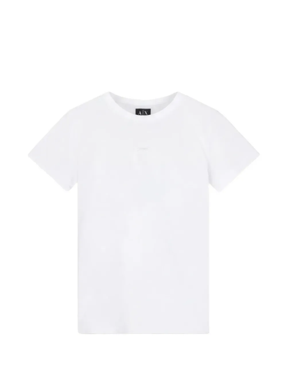 Armani Exchange logo-patch T-shirt - Bianco