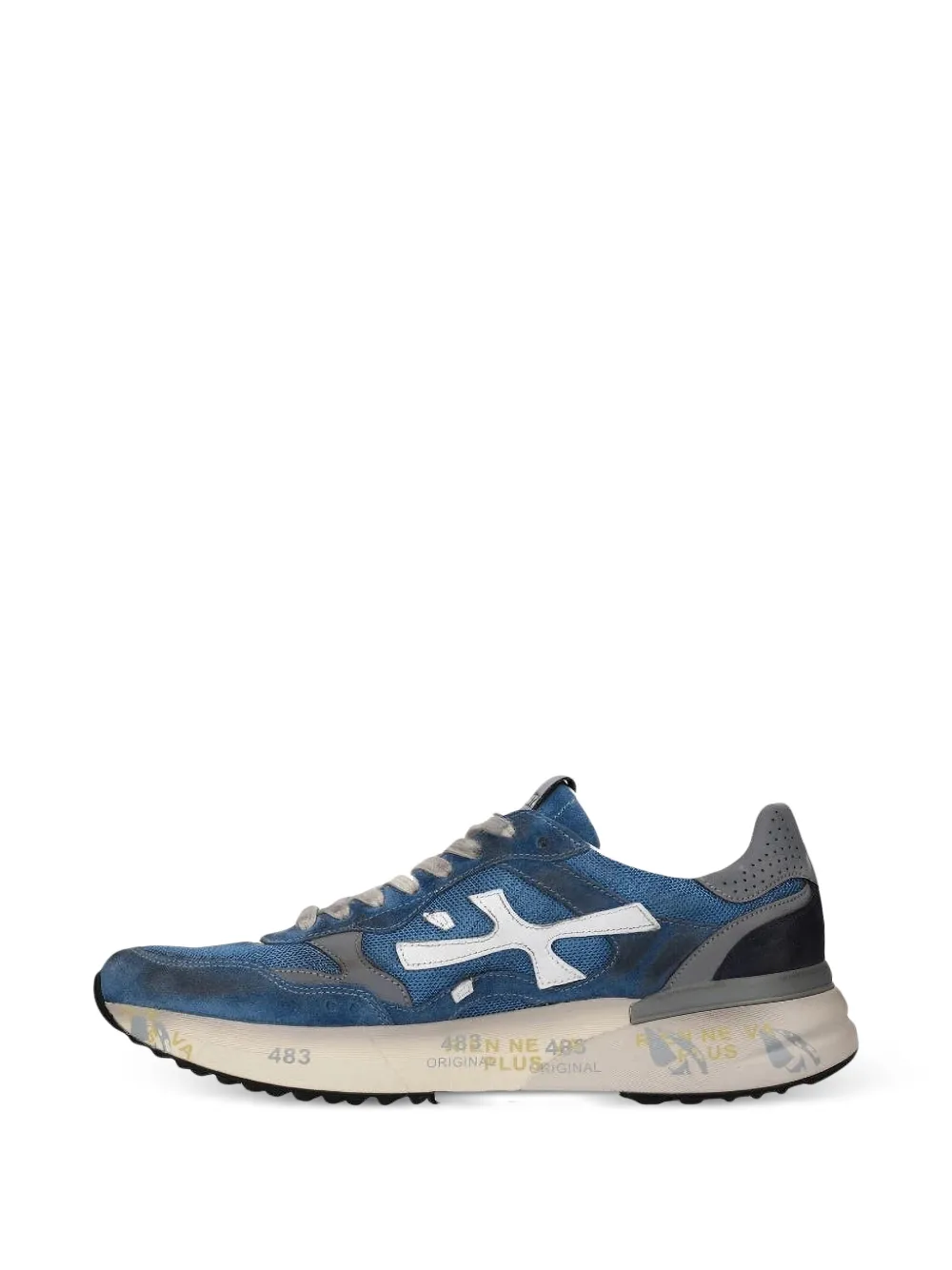 Premiata Mick sneakers met vlakken Blauw