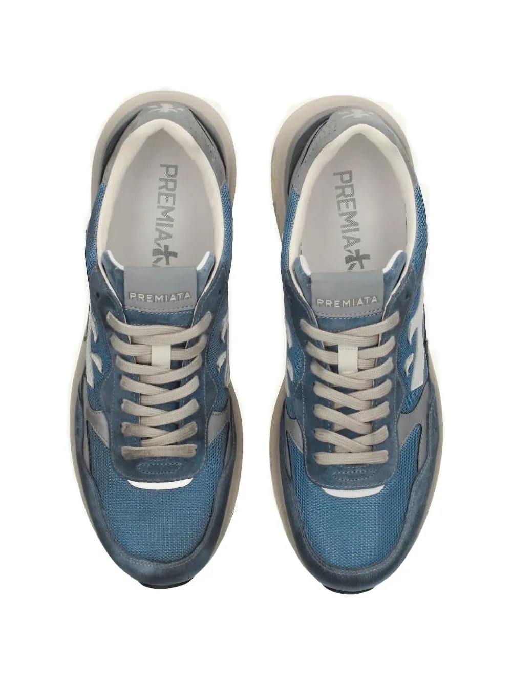 Premiata Mick sneakers met vlakken Blauw