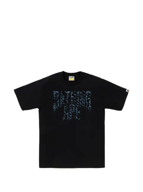 A BATHING APE® logo-print cotton T-shirt