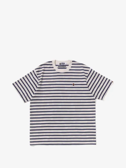 A BATHING APE® horizontal-striped T-shirt