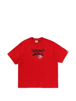 doublet 赤 グラフィックトレーナー Doublet ロゴ Tシャツ | レッド | FARFETCH JP
