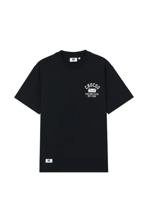 CHOCOOLATE logo-print T-shirt