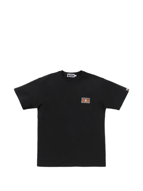 A BATHING APE® logo-patch pocket T-shirt