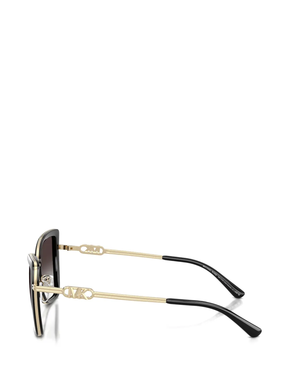 Michael Kors Sea Island zonnebril met cat-eye montuur Zwart