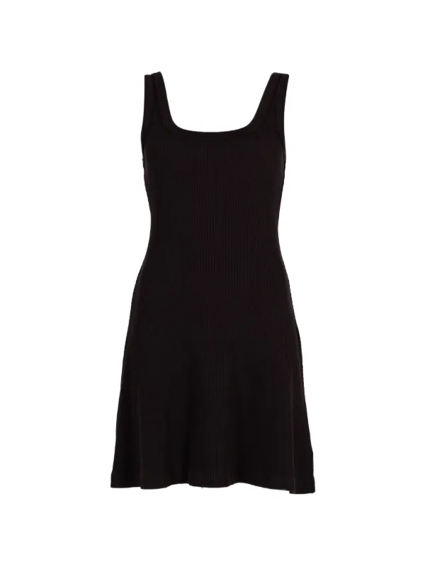 Citizens of Humanity Faye Ribbed-knit Mini Dress in Brown