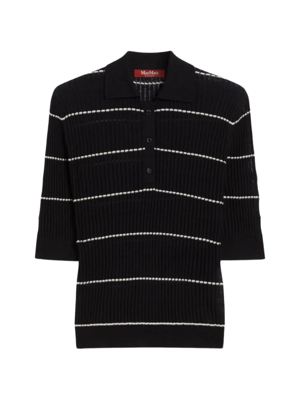 Max Mara Max Mara Studio T-shirts and Polos NAVY - Black