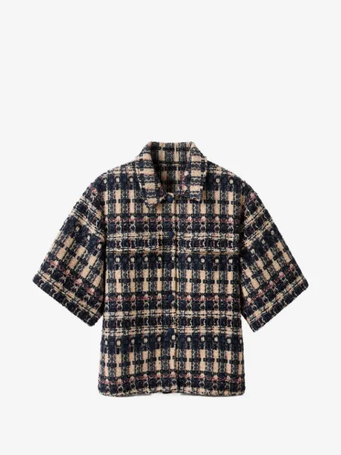 Edward Achour Paris sobrecamisa a cuadros