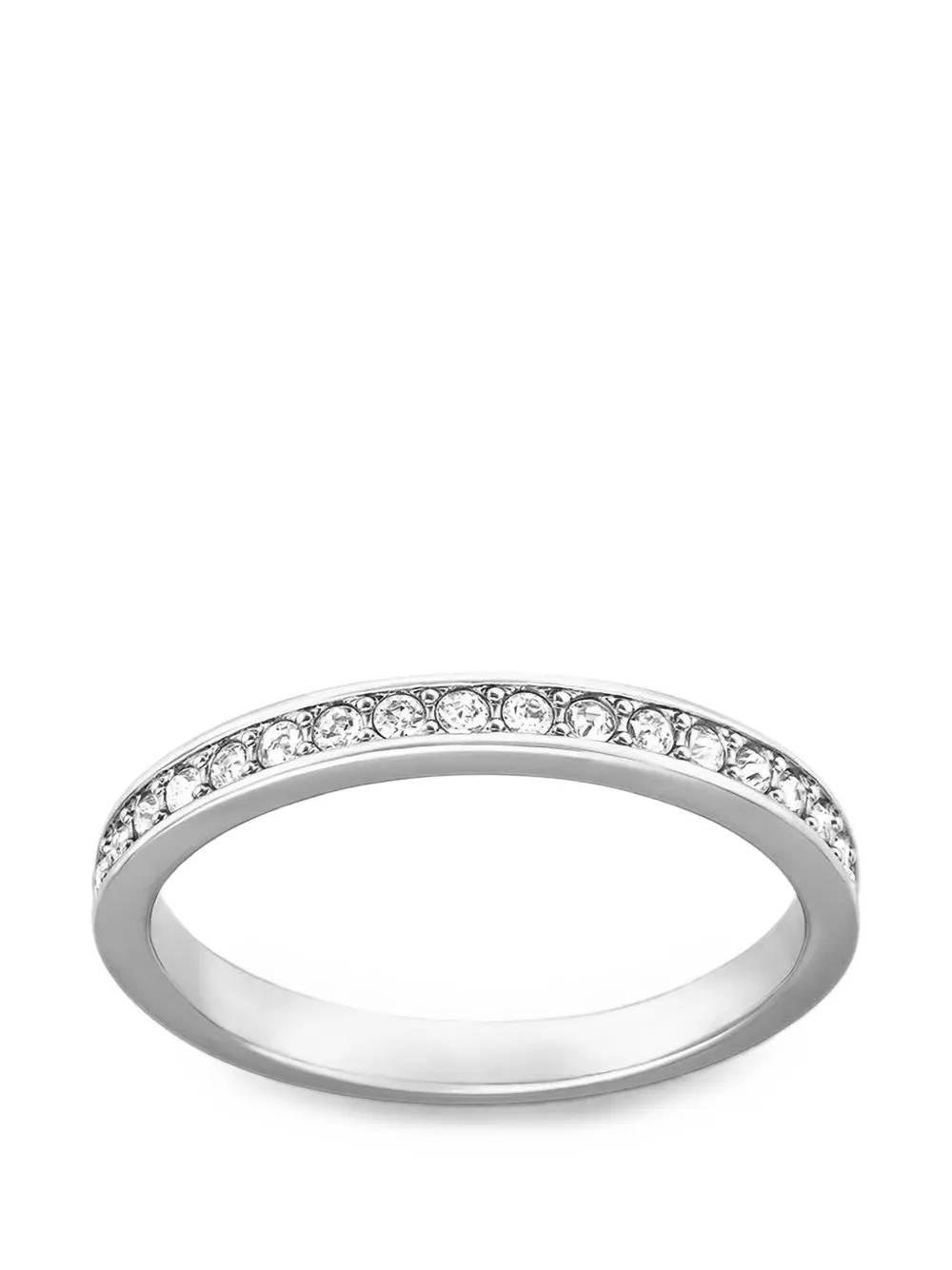 Swarovski Matrix ring - Argento