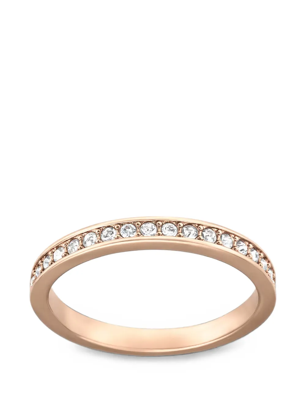 Swarovski Matrix crystal-embellished eternity ring - Rosa