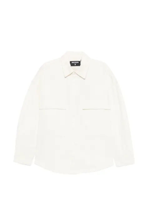WRSTBHVR Best flap-pocket denim shirt