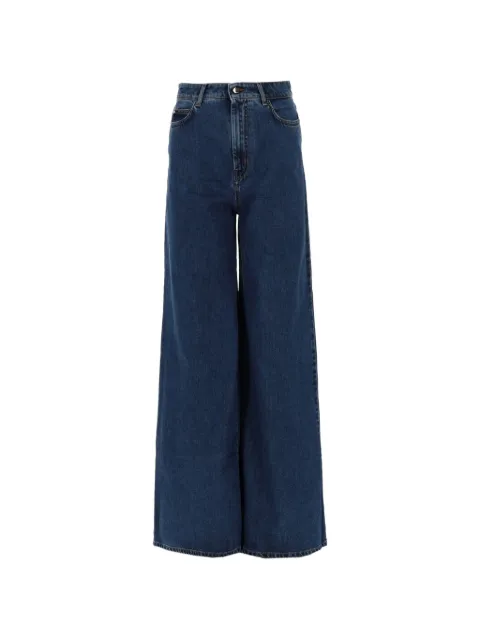 Max Mara five-pockets wide-leg jeans