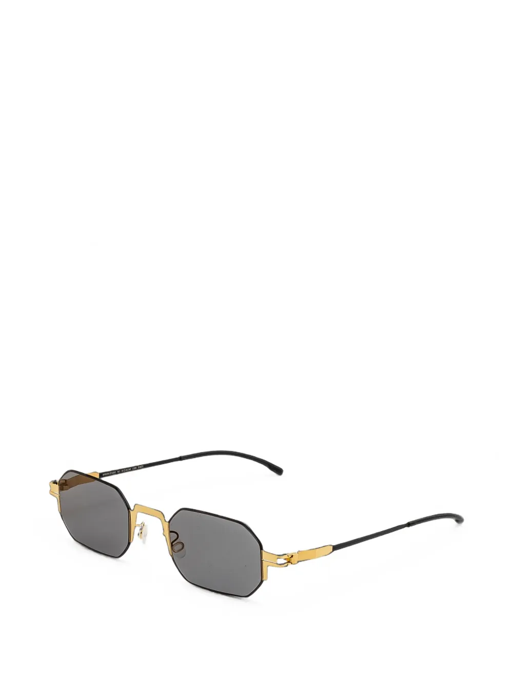 Mykita Studio 15.1 zonnebril met geometrisch montuur Zwart