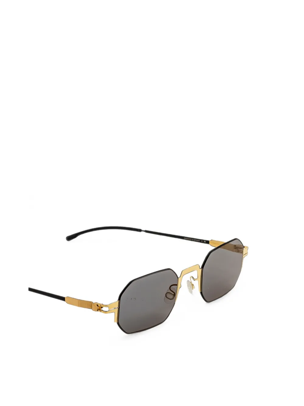 Mykita Studio 15.1 zonnebril met geometrisch montuur Zwart