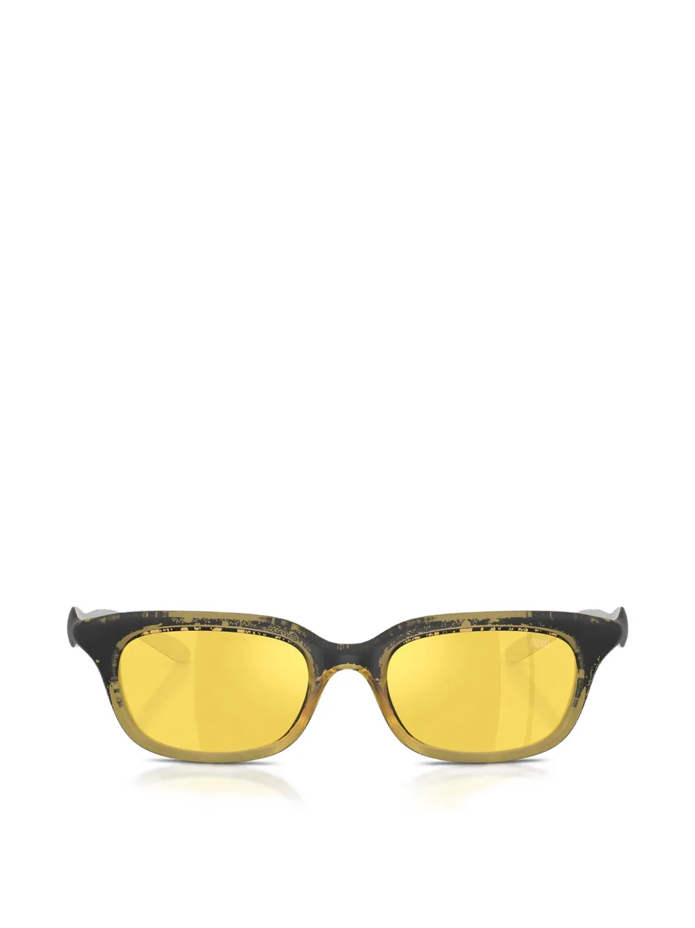 Diesel rectangle-frame sunglasses - Nero