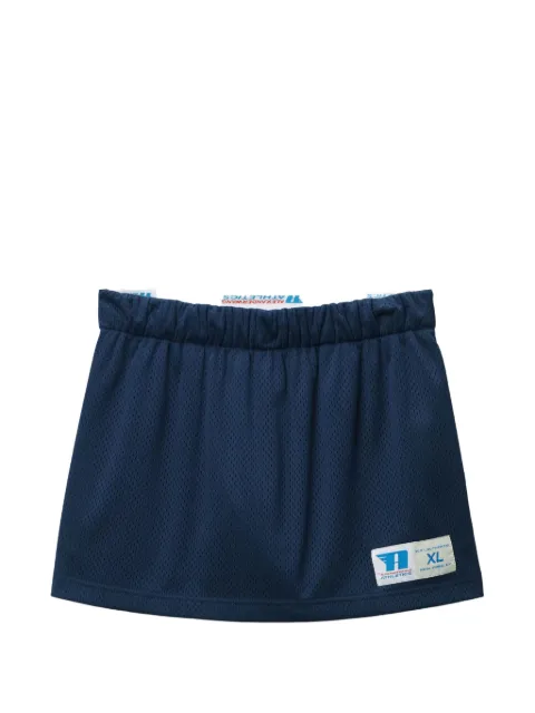 Alexander Wang mesh logo-patch shorts