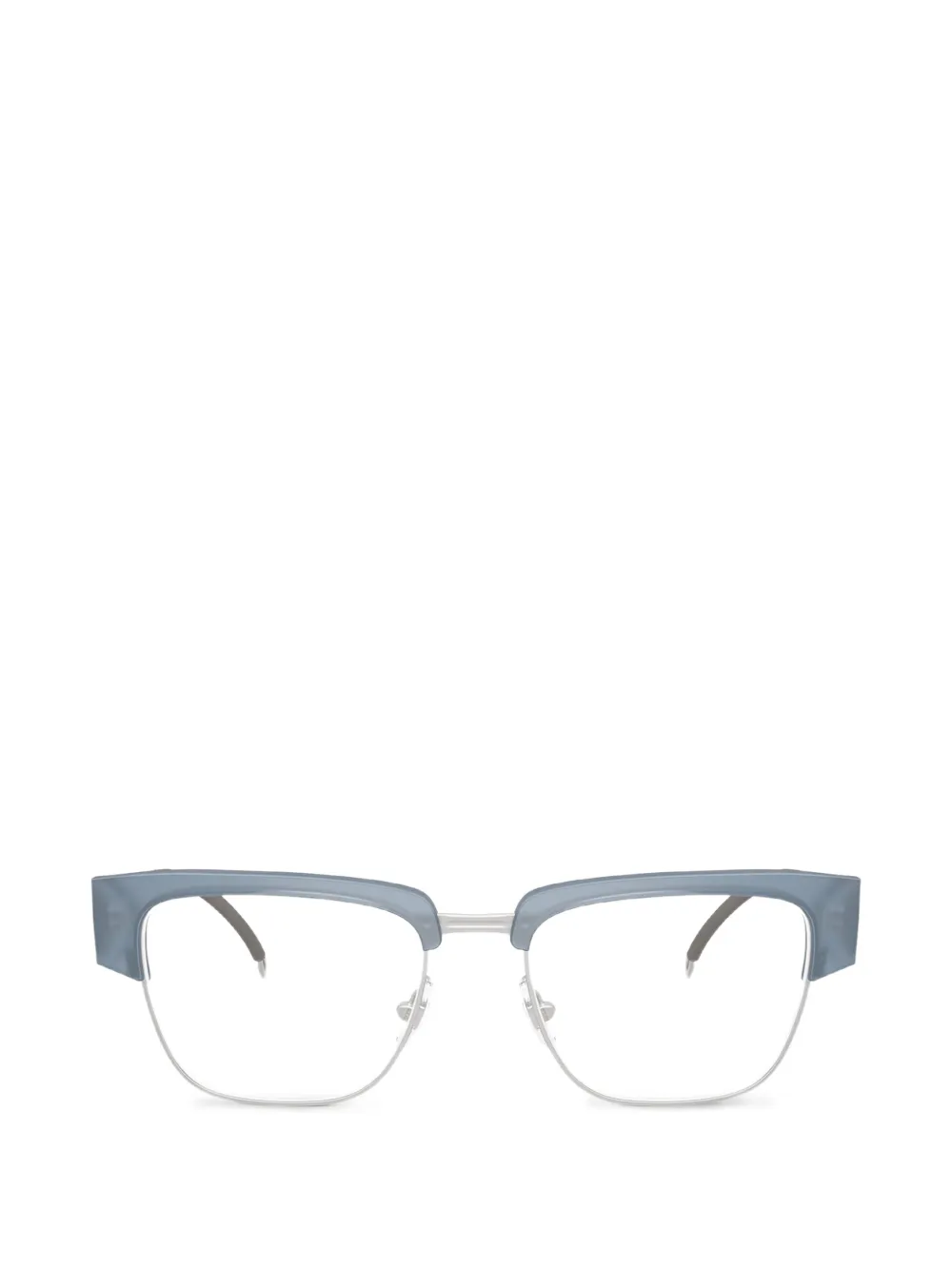 Diesel browline-frame glasses - Blau