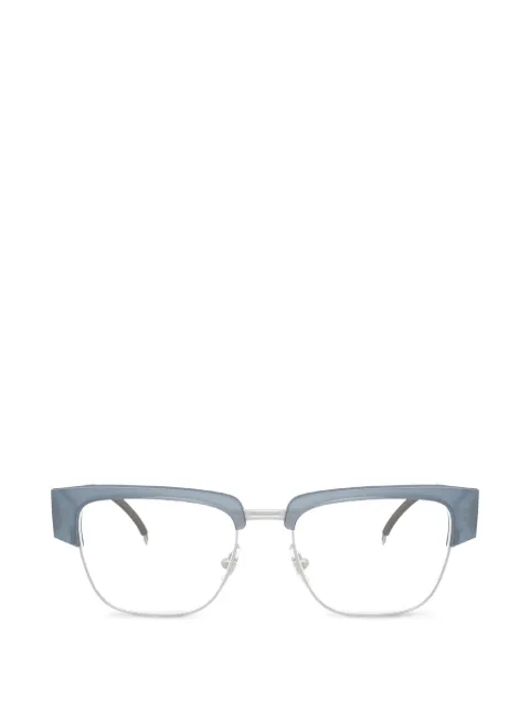 Diesel browline-frame glasses