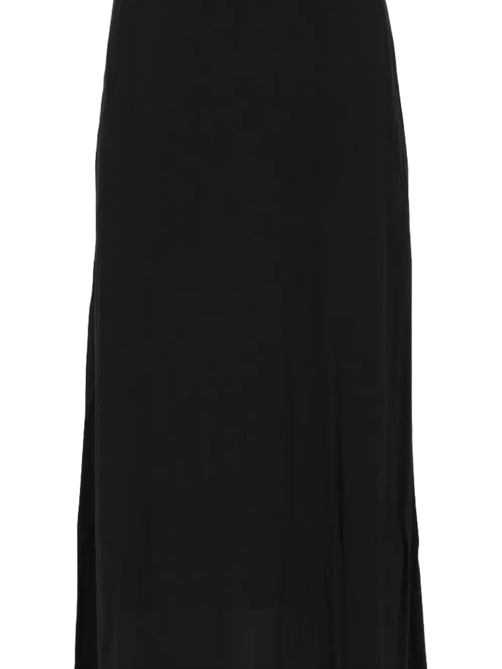 Nude Jurk met V-hals Zwart