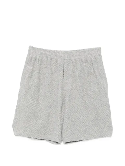 WRSTBHVR Fred V2 geometric-patterned terry-cloth shorts