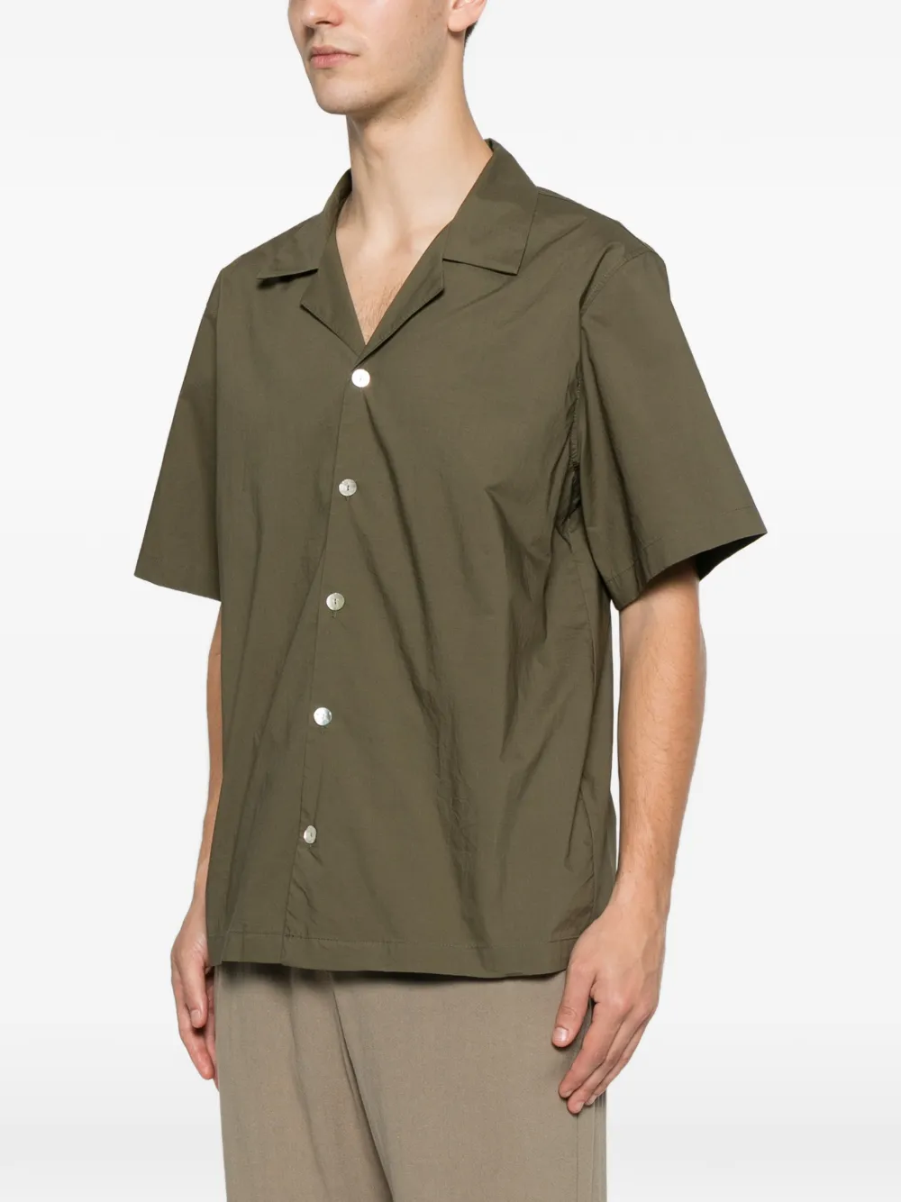  Imperial Camisa Con Cuello De Camisa - Verde 