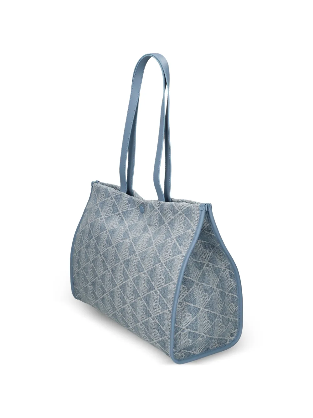 Lacoste Heritage grote shopper Blauw