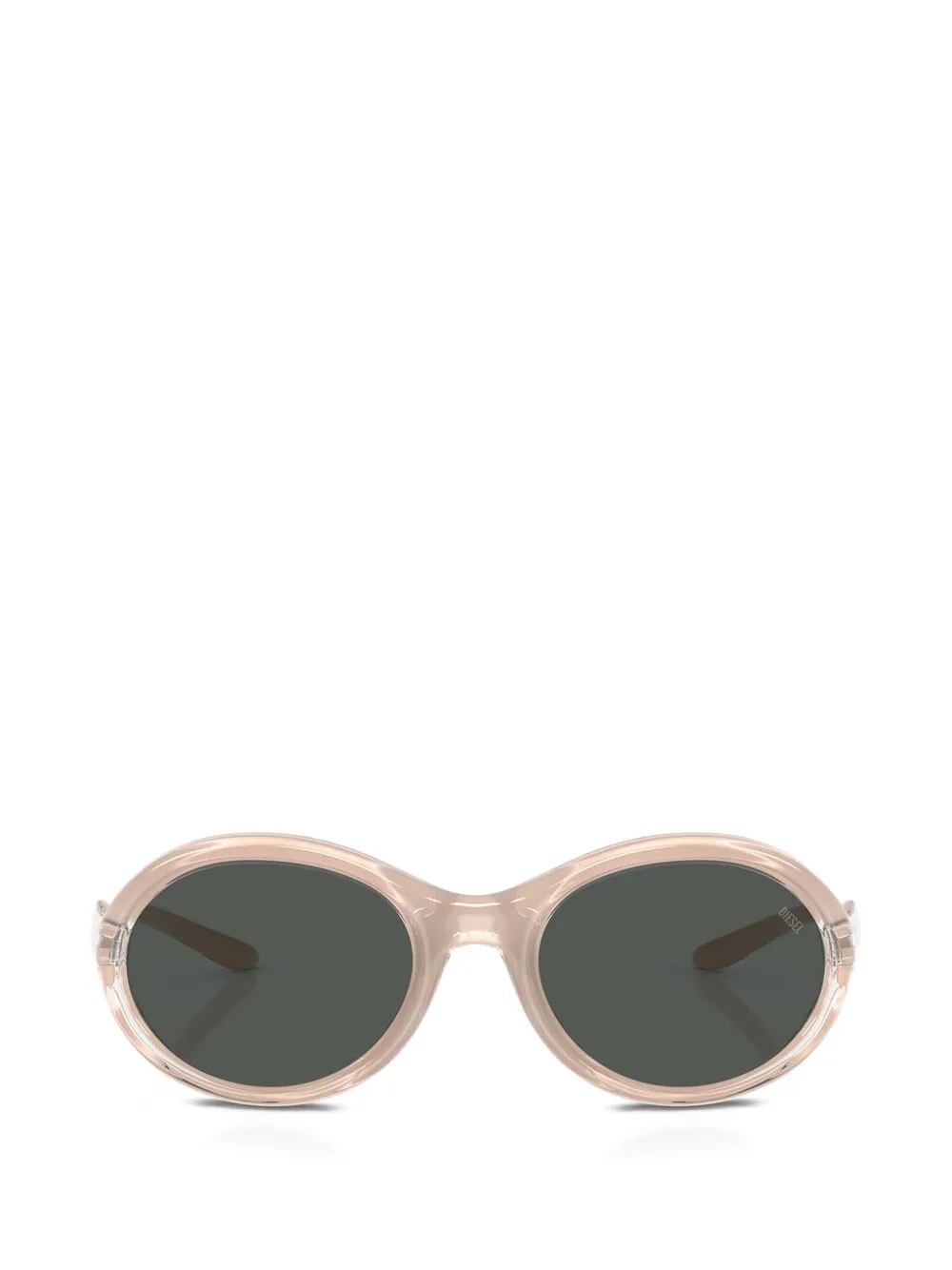 Diesel round-frame sunglasses - Nude