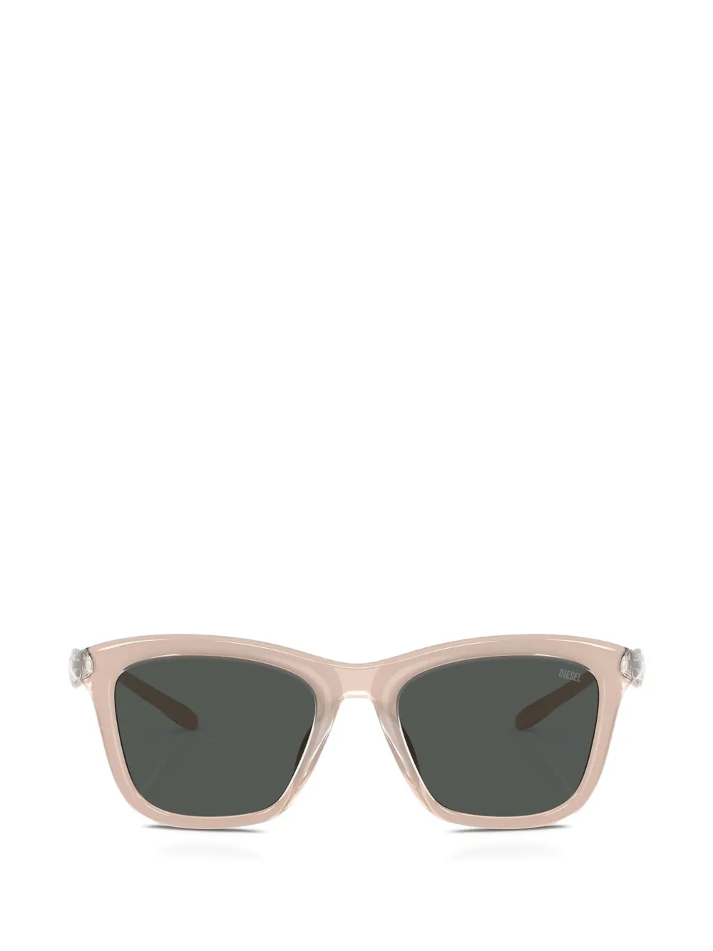 Diesel square-frame sunglasses - Nude