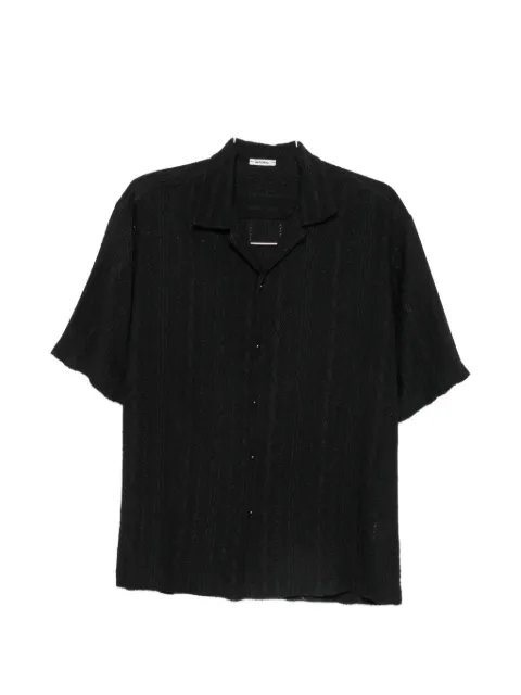 IMPERIAL pointelle-knit camp-collar shirt